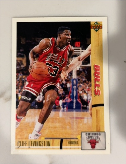 1991-92 Upper Deck #187 Cliff Levingston — front