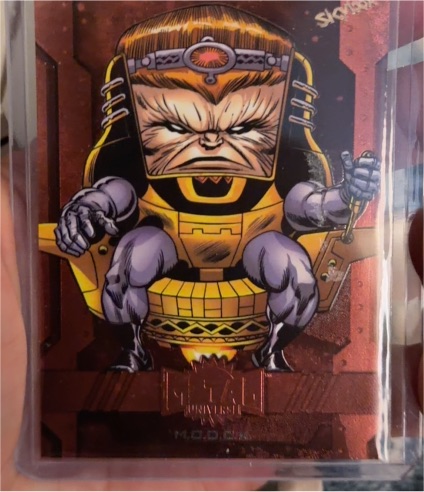 2024 SkyBox Metal Universe Marvel Avengers #70 M.O.D.O.K. — front