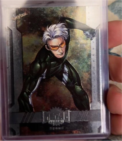2024 Skybox Marvel Metal Universe Avengers #68 Speed — front