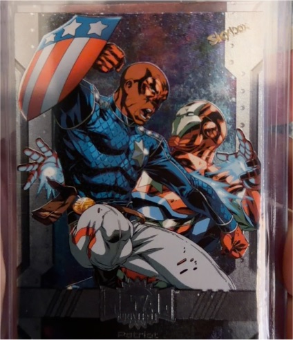 2024 Skybox Marvel Metal Universe Avengers #89 Patriot — front
