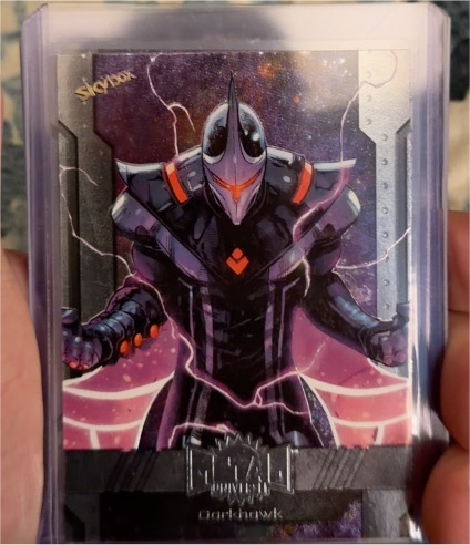 2024 Skybox Marvel Metal Universe #78 Darkhawk — front