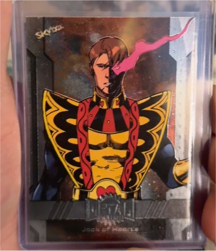 2024 SkyBox Marvel Metal Universe Avengers #16 Jack of Hearts — front