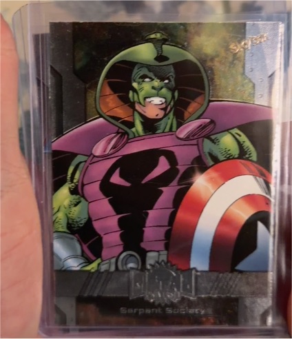 2024 SkyBox Marvel Metal Universe #57 Serpent Society — front