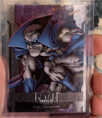 2024 SkyBox Marvel Metal Universe Avengers #50 Grey Gargoyle — front