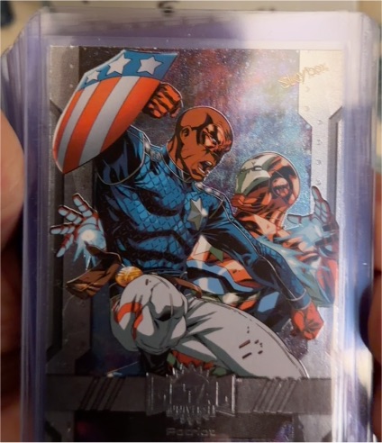 2024 SkyBox Marvel Metal Universe Avengers #89 Patriot — front
