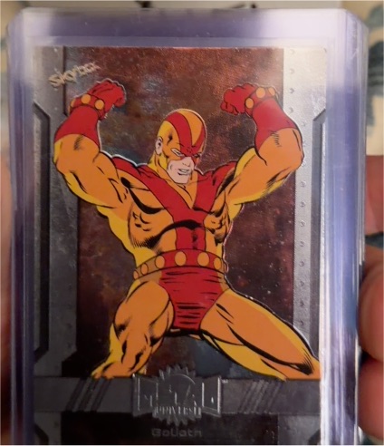 2024 Skybox Marvel Metal Universe Avengers #181 Goliath — front