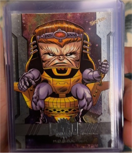 2024 SkyBox Marvel Metal Universe Avengers #70 M.O.D.O.K. — front