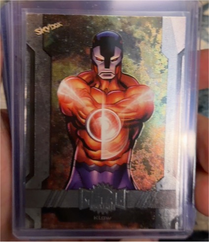 2024 Skybox Marvel Metal Universe Avengers #2 Klaw — front