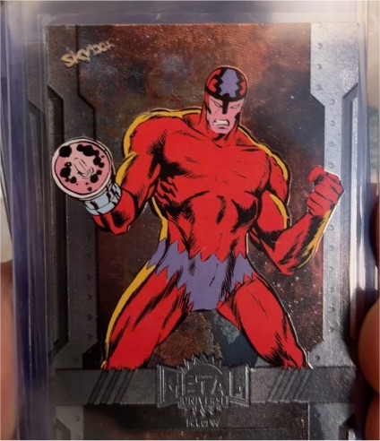 2024 Skybox Marvel Metal Universe Avengers #102 Klaw — front
