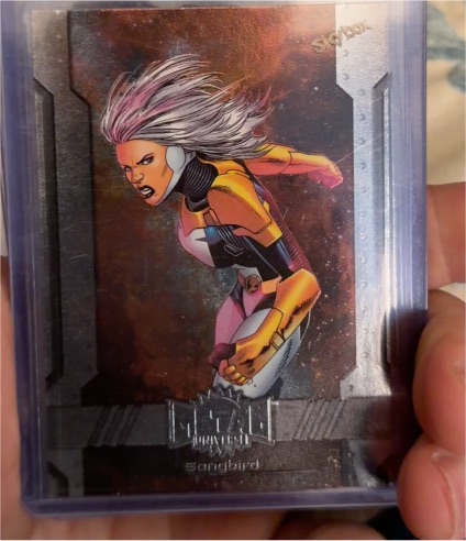 2024 Skybox Marvel Metal Universe Avengers #41 Songbird — front