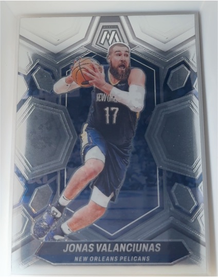 2023-24 Panini Mosaic #193 Jonas Valanciunas — front