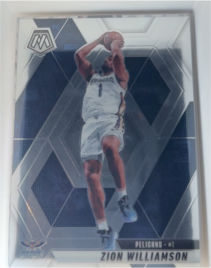 2024-25 Panini Mosaic #119 Zion Williamson — front