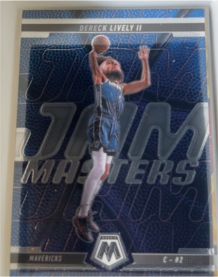 2024-25 Panini Mosaic #18 Dereck Lively II Jam Masters — front