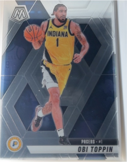 2024-25 Panini Mosaic #4 Obi Toppin — front