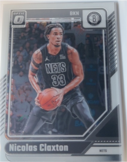 2024-25 Donruss Optic #170 Nicolas Claxton — front