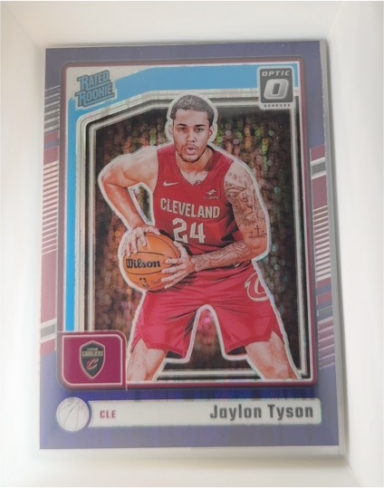 2024-25 Panini Donruss Optic #253 Jaylon Tyson — front