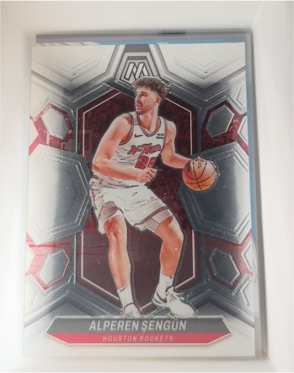 2023-24 Panini Mosaic #171 Alperen Sengun — front