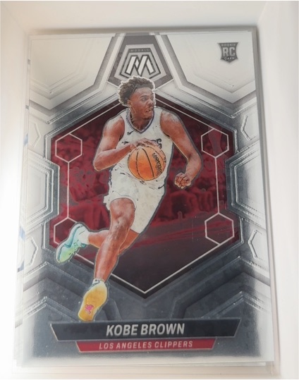 2023-24 Panini Mosaic #209 Kobe Brown — front