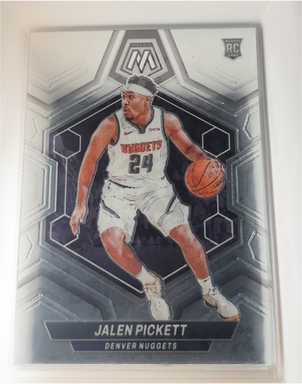 2023-24 Panini Mosaic #237 Jalen Pickett — front