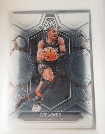 2023-24 Panini Mosaic #172 Tre Jones — front