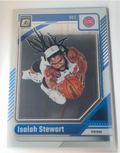 2024-25 Panini Donruss Optic #81 Isaiah Stewart — front