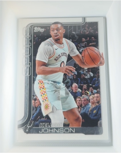 2025-26 Topps #200 Keldon Johnson — front