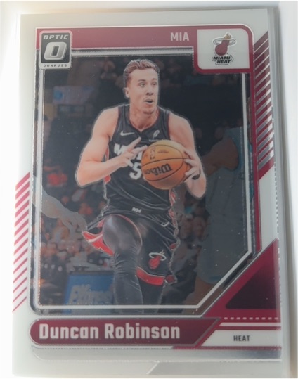 2024-25 Panini Donruss Optic #199 Duncan Robinson — front