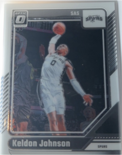 2024-25 Donruss Optic #161 Keldon Johnson — front