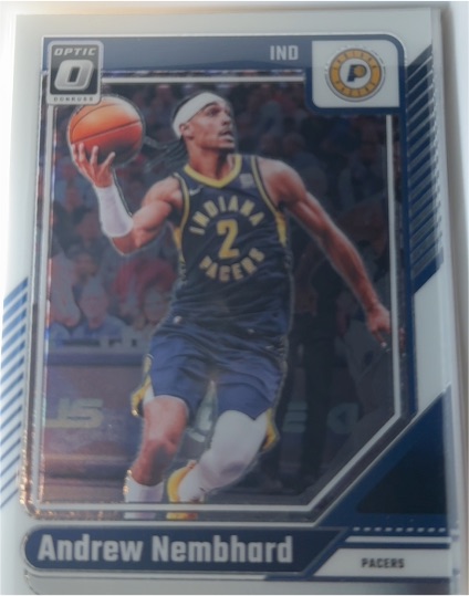 2024-25 Donruss Optic #25 Andrew Nembhard — front