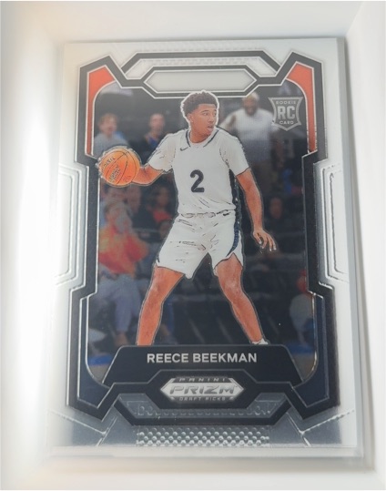 2024 Panini Prizm Draft Picks #83 Reece Beekman — front