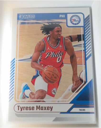 2024-25 Panini Donruss #192 Tyrese Maxey — front