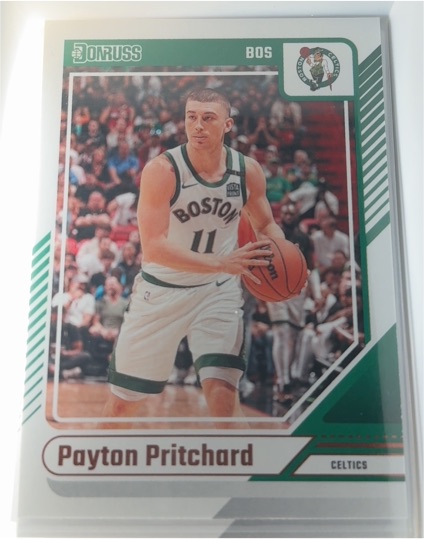 2024-25 Donruss #137 Payton Pritchard Boston Celtics — front
