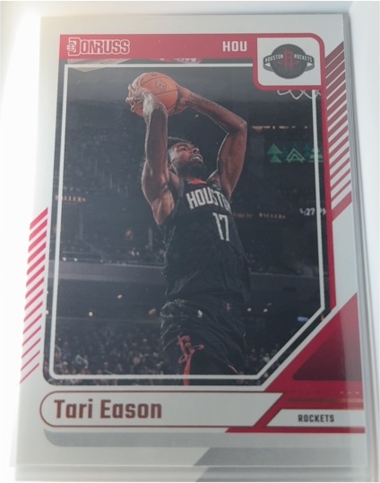 2024-25 Panini Donruss #148 Tari Eason Houston Rockets — front