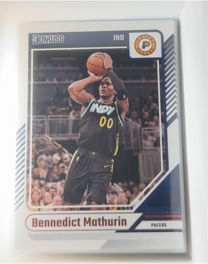 2024-25 Donruss #127 Bennedict Mathurin Indiana Pacers — front