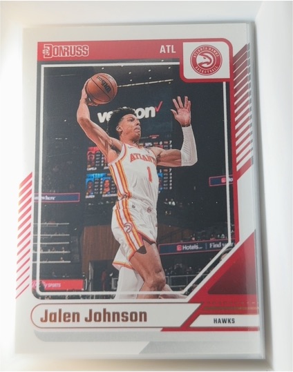 2024-25 Panini Donruss #108 Jalen Johnson — front