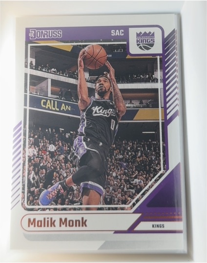 2024-25 Donruss #126 Malik Monk — front