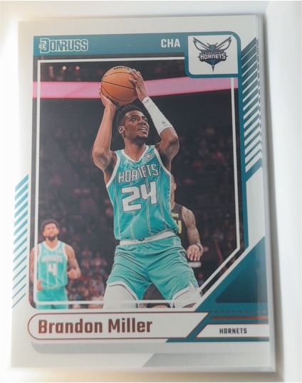 2024-25 Donruss #197 Brandon Miller — front