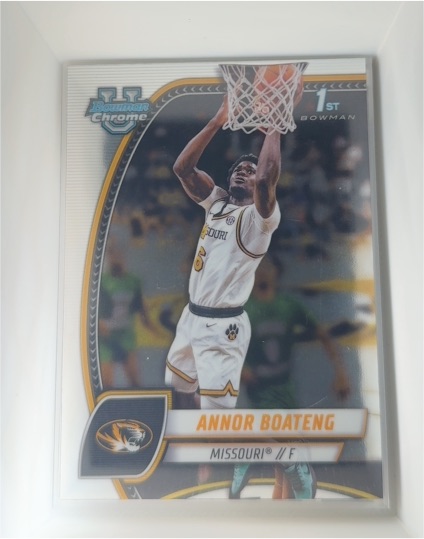 2024-25 Bowman Chrome University #7 Annor Boateng — front