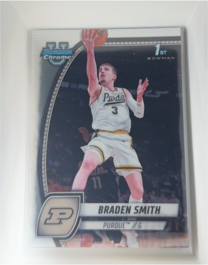 2024-25 Bowman Chrome University #12 Braden Smith — front