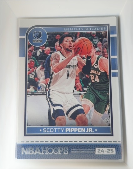 2024-25 Panini NBA Hoops #20 Scotty Pippen Jr. — front