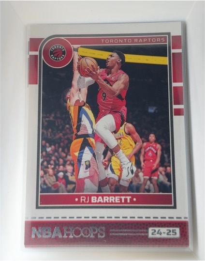 2024-25 Panini NBA Hoops #24-25 RJ Barrett — front