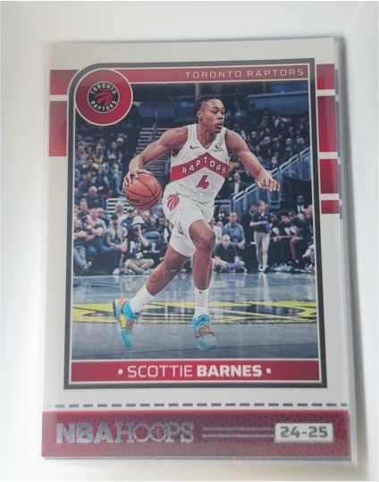 2024-25 Panini NBA Hoops #24-25 Scottie Barnes — front