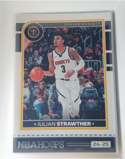 2024-25 Panini NBA Hoops #174 Julian Strawther — front