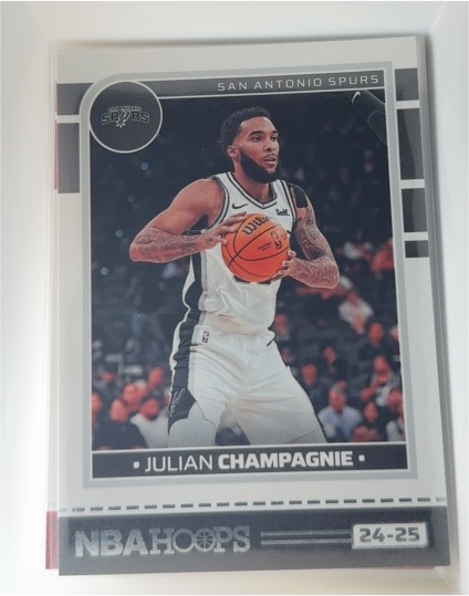 2024-25 Panini NBA Hoops #218 Julian Champagnie — front