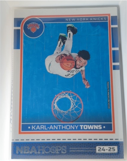 2024-25 Panini NBA Hoops #5 Karl-Anthony Towns — front