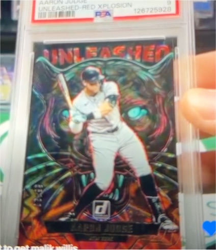 2025 Donruss Unleashed #3 Aaron Judge — front