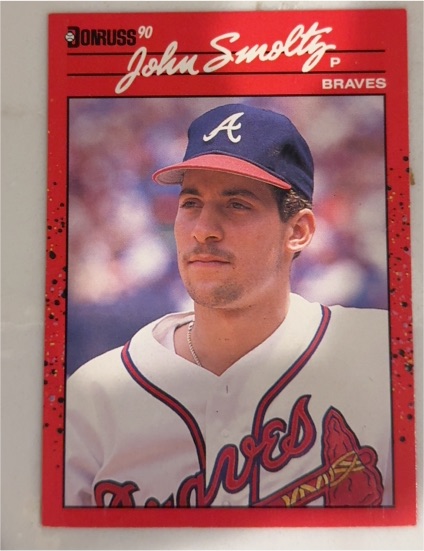1990 Donruss #121 John Smoltz — front