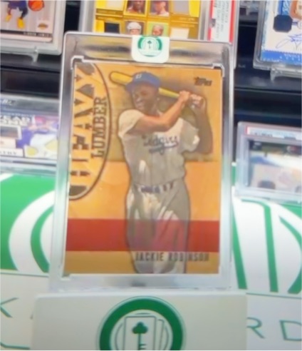 2024 Topps Update Heavy Lumber #HL-55 Jackie Robinson — front