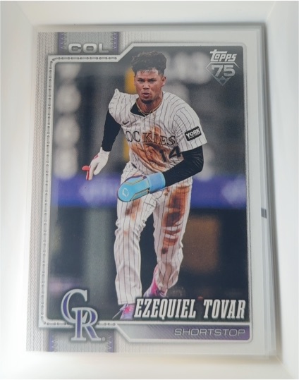 2026 Topps Series 1 #136 Ezequiel Tovar — front