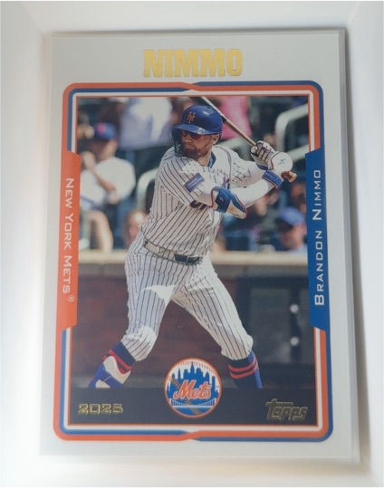 2025 Topps Archives #288 Brandon Nimmo — front